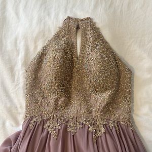 Mauve Bridesmaid Dress